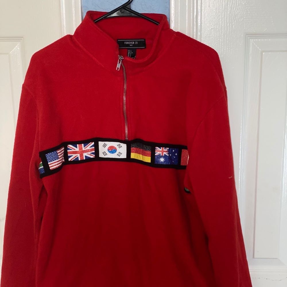 HALF ZIP SWEATER
